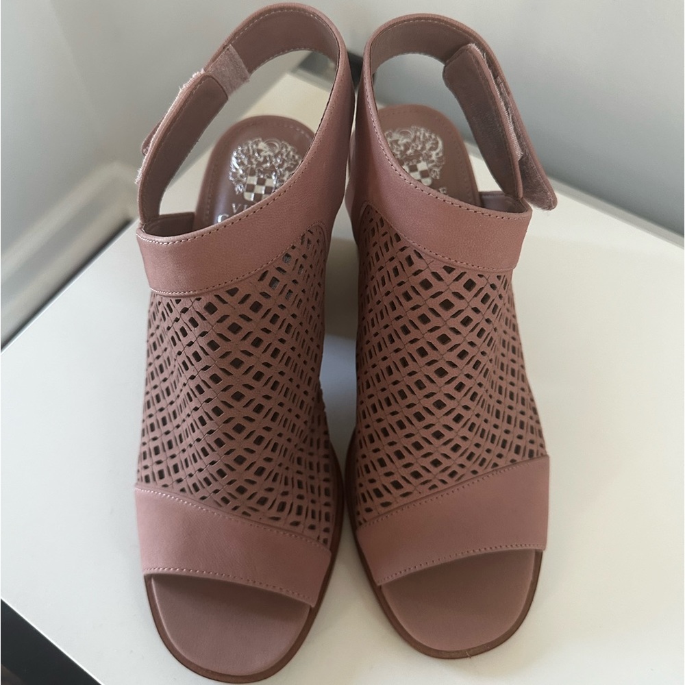 Vince Camuto Kanito Suede Sandal Ankle Bootie Size: 8.5